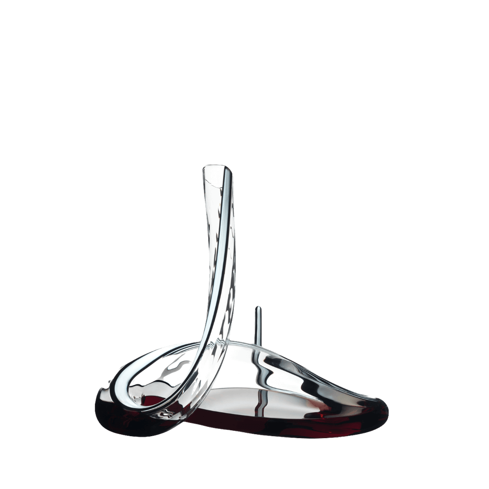 Decanter Mamba Fatto a Mano Black White Black Optica (Riedel)