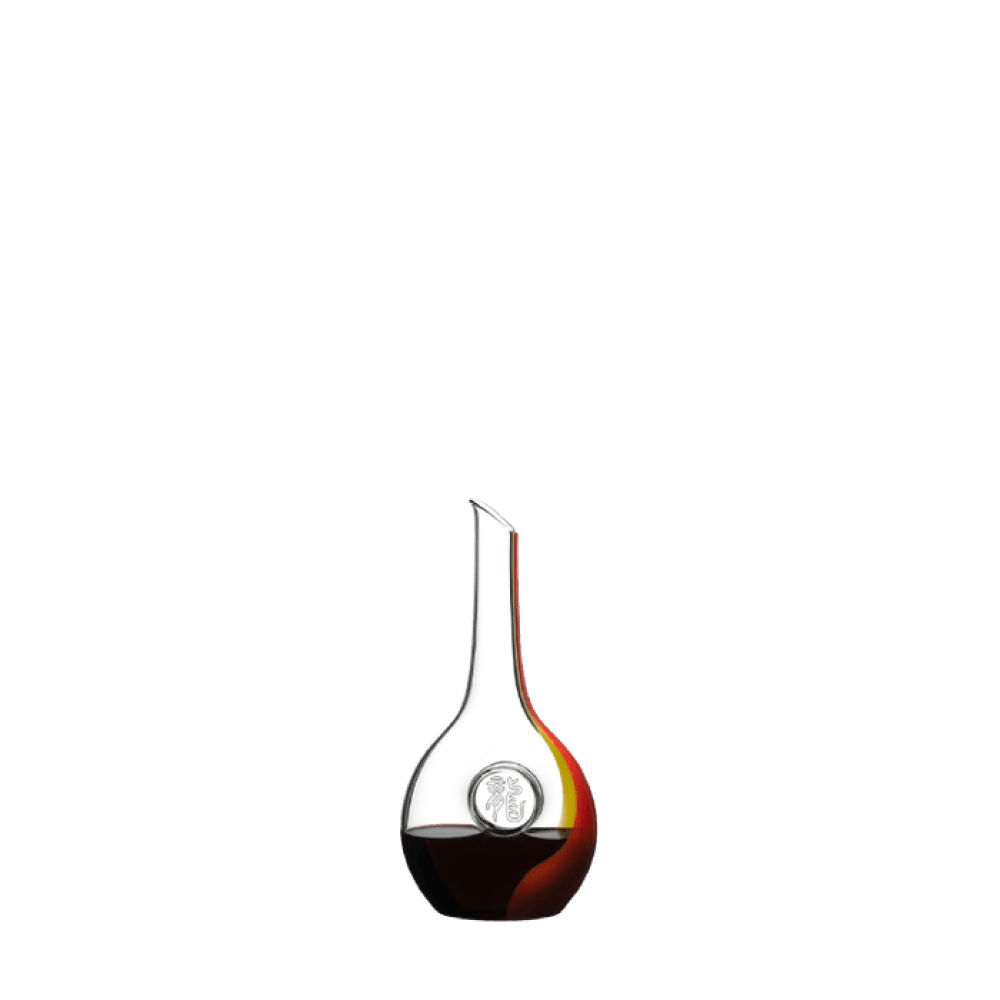 Decanter Chinese Zodiac Tiger Red/Yellow (Riedel)
