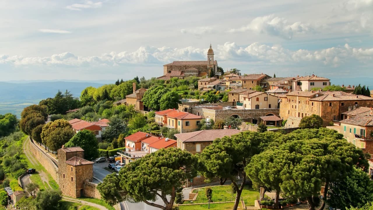 Vila Toscana de Montalcino