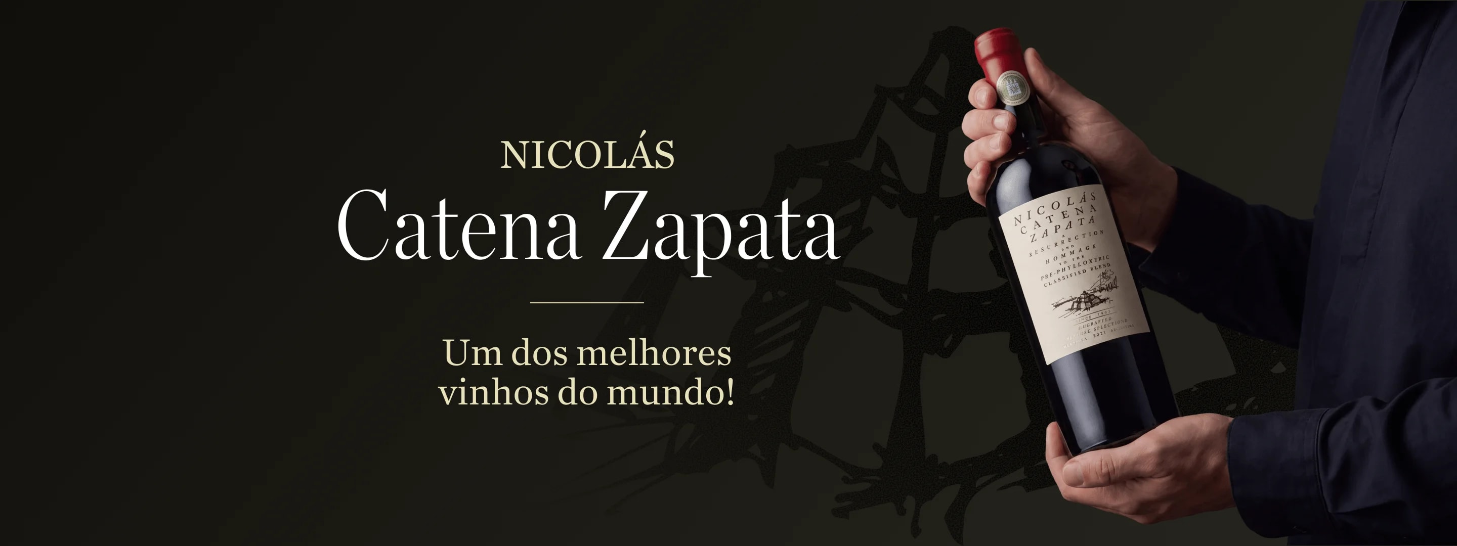 Banner do Nicolás Catena Zapata