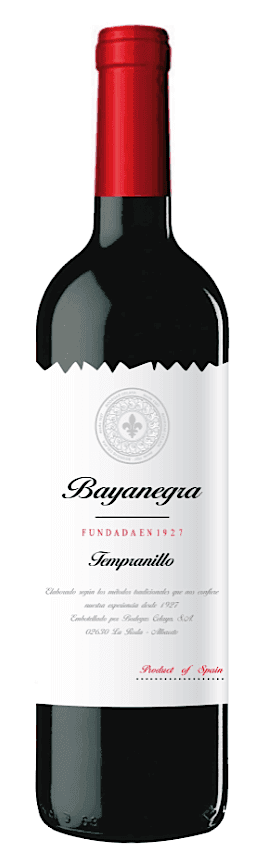 Bayanegra Tempranillo 2020